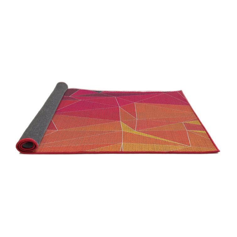 Corrigan Studio® Irene Abstract Pink/Orange Area Rug Wayfair
